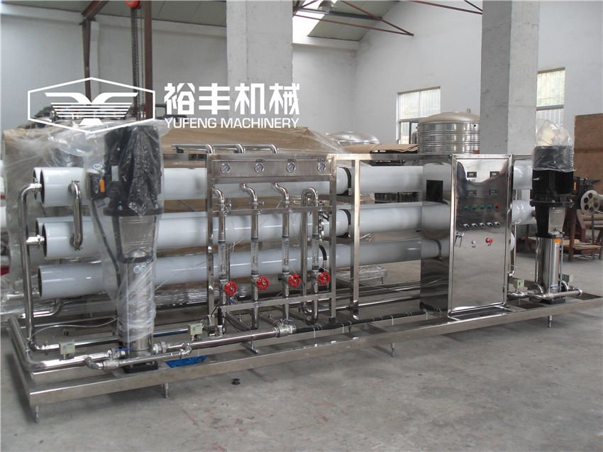 2 Step Reverse Osmosis Drinking Water Production Machine 